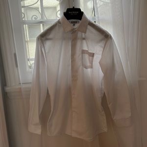 Isaac Mizrahi boys dress shirt. White. Size 12